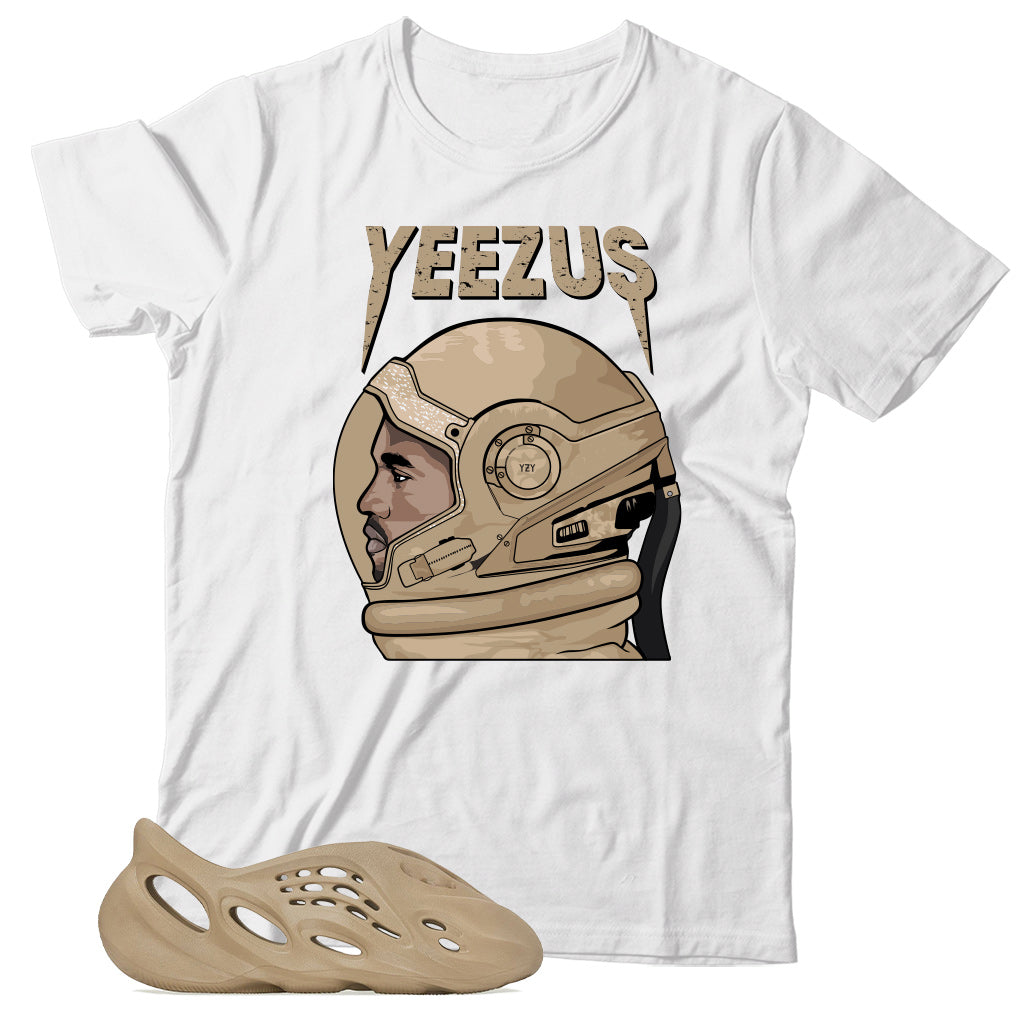 Yeezy Foam Clay Taupe shirt