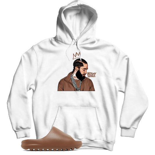 Yeezy Slide Flax hoodie