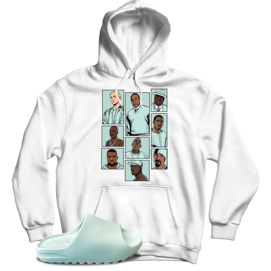 Yeezy Slide Salt hoodie