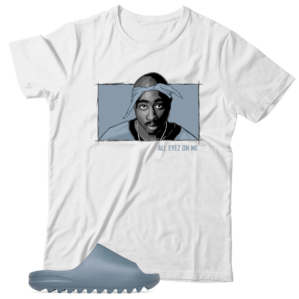 Yeezy Slide Slate Marine shirt