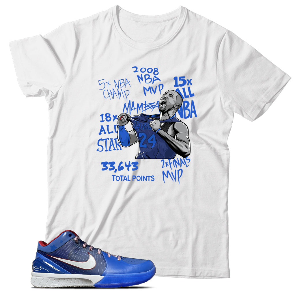 Kobe 4 Protro Philly shirt