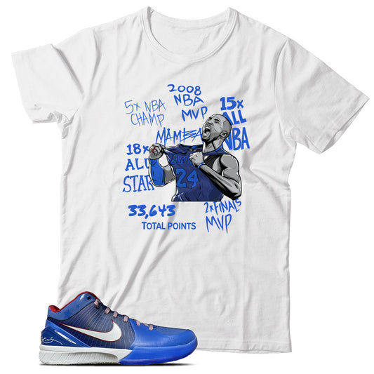 Kobe 4 Protro Philly shirt