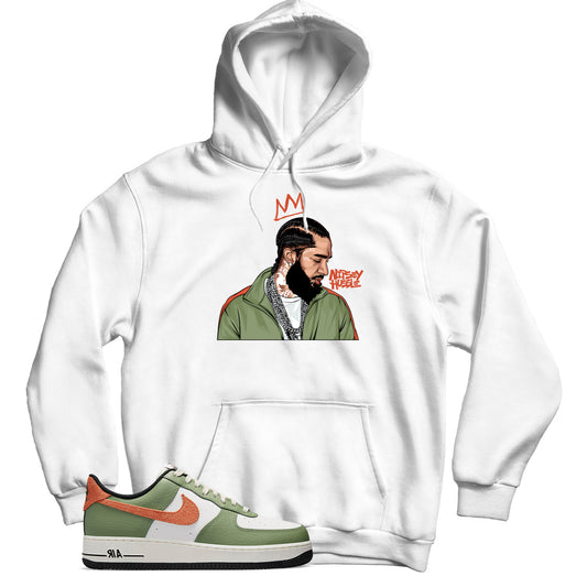 Air Force 1 Low Oil Green hoodie