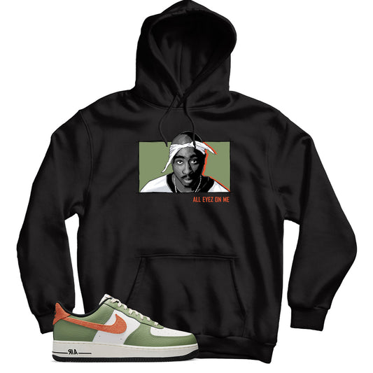 Air Force 1 Low Oil Green hoodie