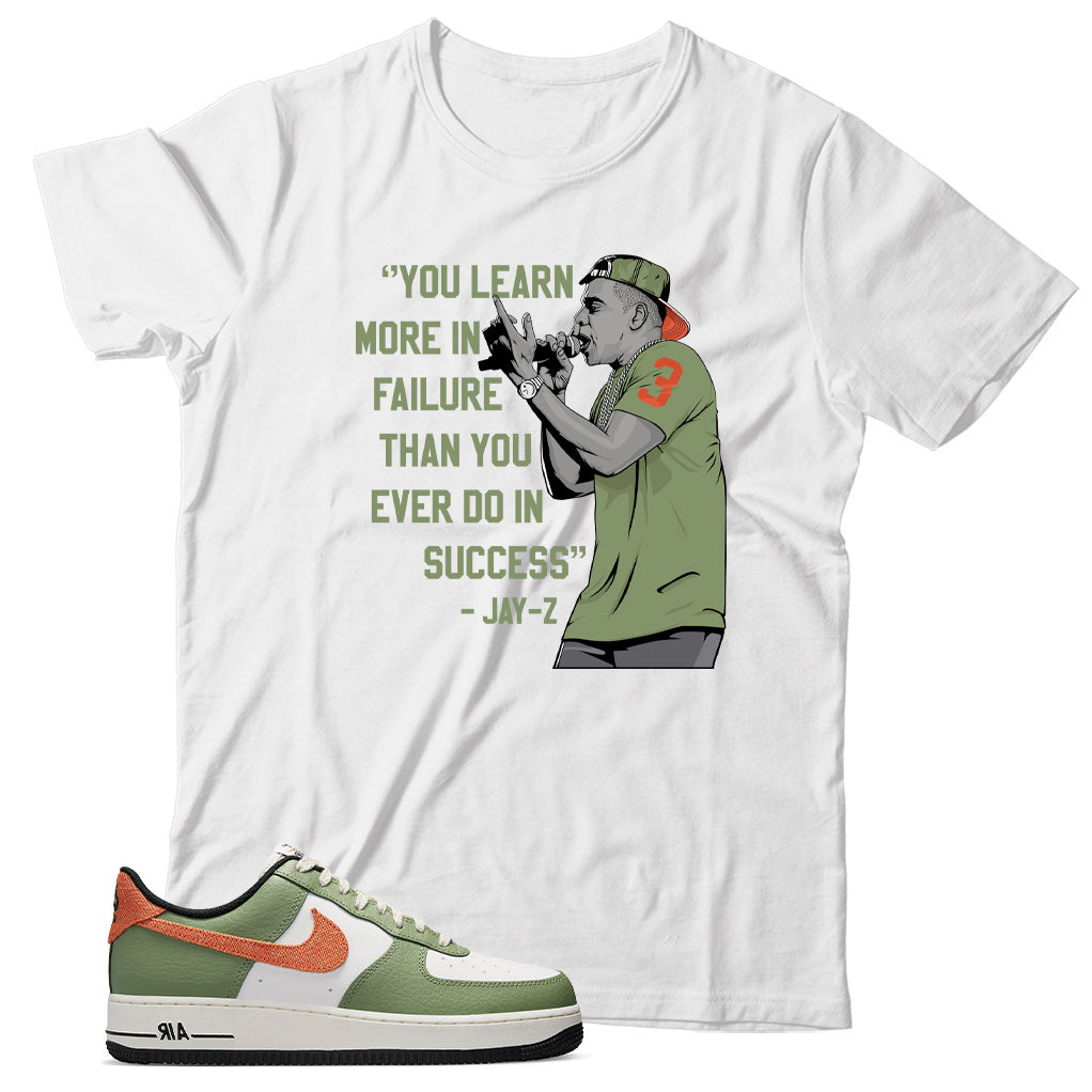 Air Force 1 Low Oil Green shirt