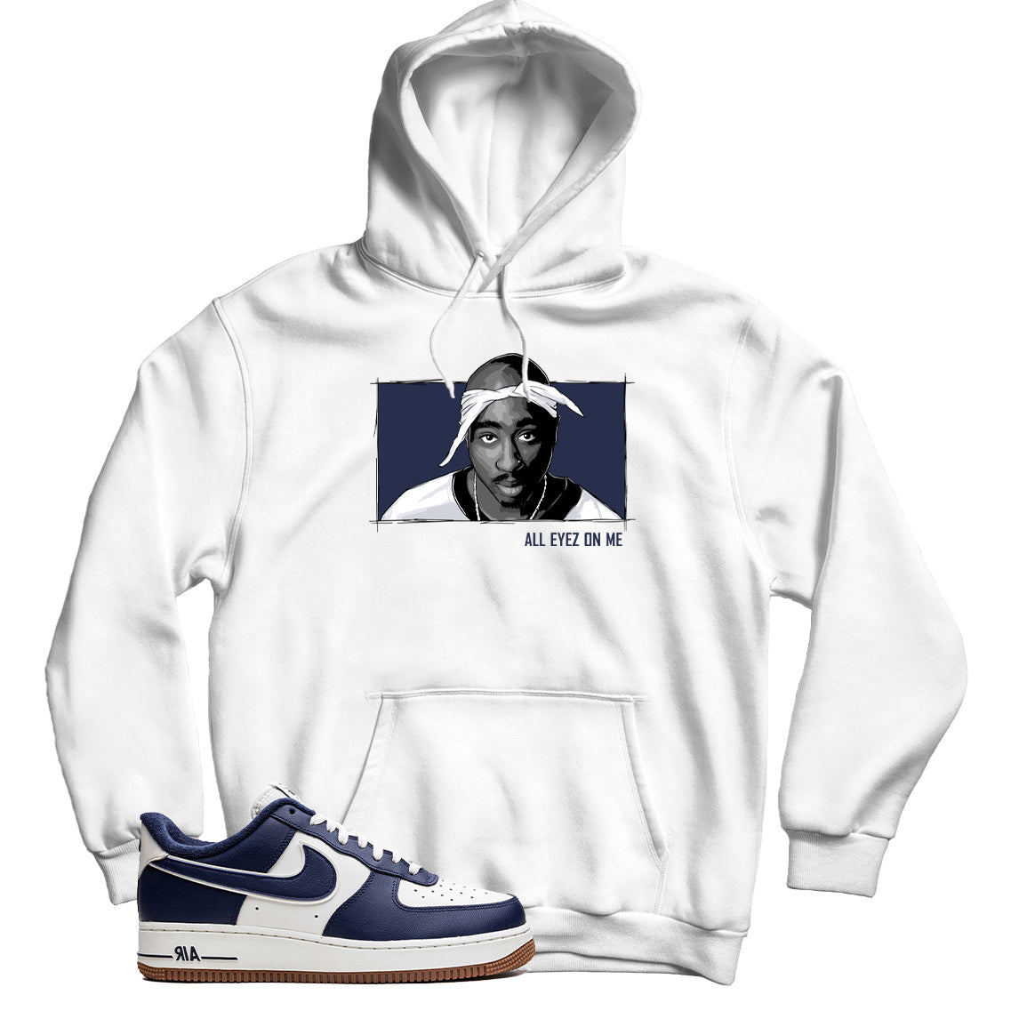 Air Force 1 Low College Pack Midnight Navy hoodie