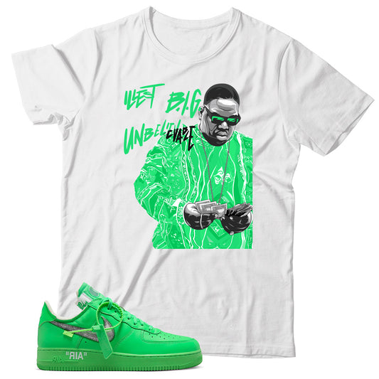 Air Force Low Green Spark shirt