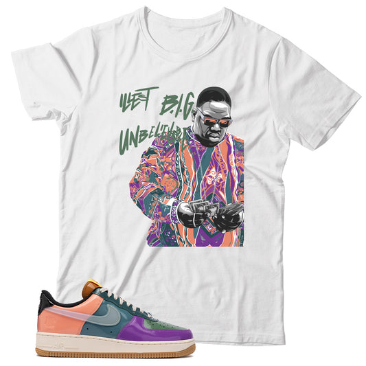 Air Force 1 Low Undefeated Wild Berry shirt