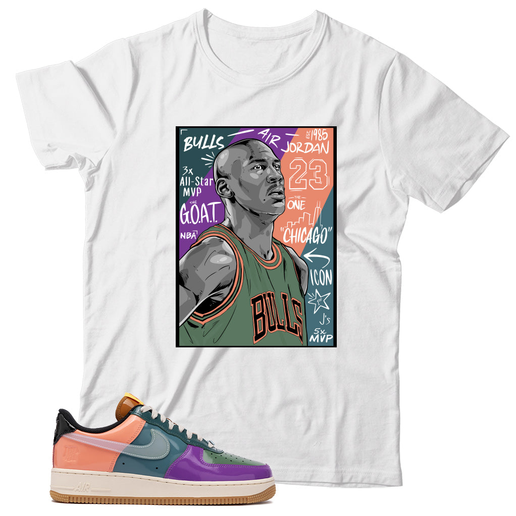 Air Force 1 Low Undefeated Wild Berry shirt