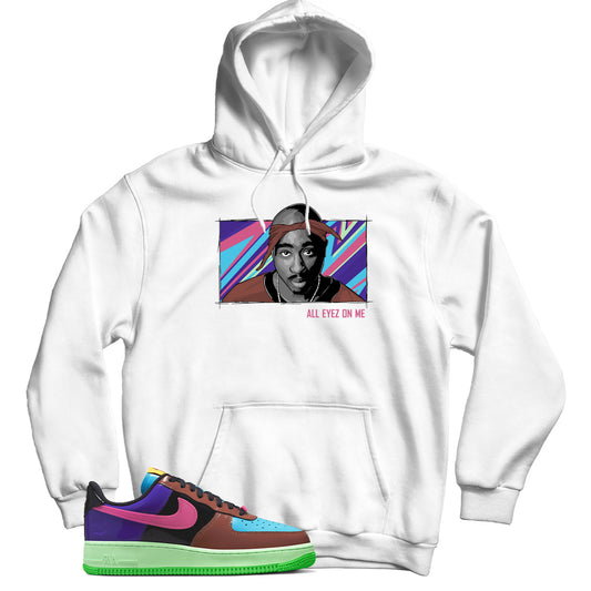 hoodie match Air Force 1 Low Undefeated Multi-Patent Pink Prime