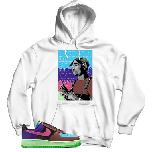 Air Force 1 Low Undefeated Multi-Patent Pink Prime hoodie