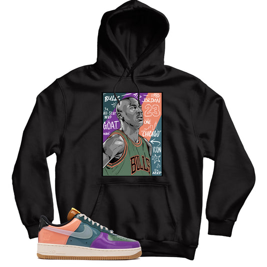 Air Force 1 Low Undefeated Wild Berry hoodie