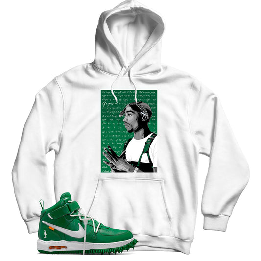 Air Force 1 Off-White Pine Green hoodie