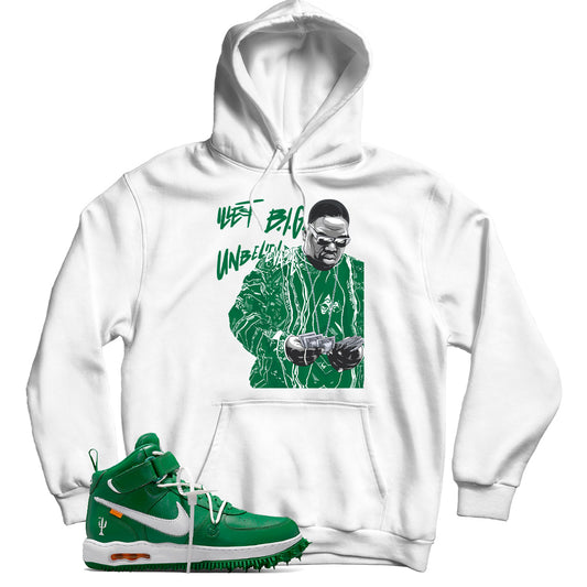 Air Force 1 Off-White Pine Green hoodie