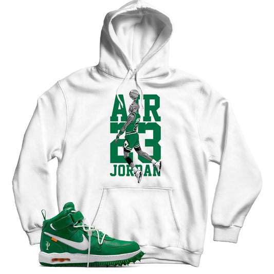 Air Force 1 Off-White Pine Green hoodie