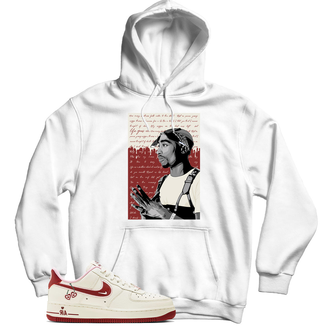 Air Force 1 Low Valentine's Day Hoodie