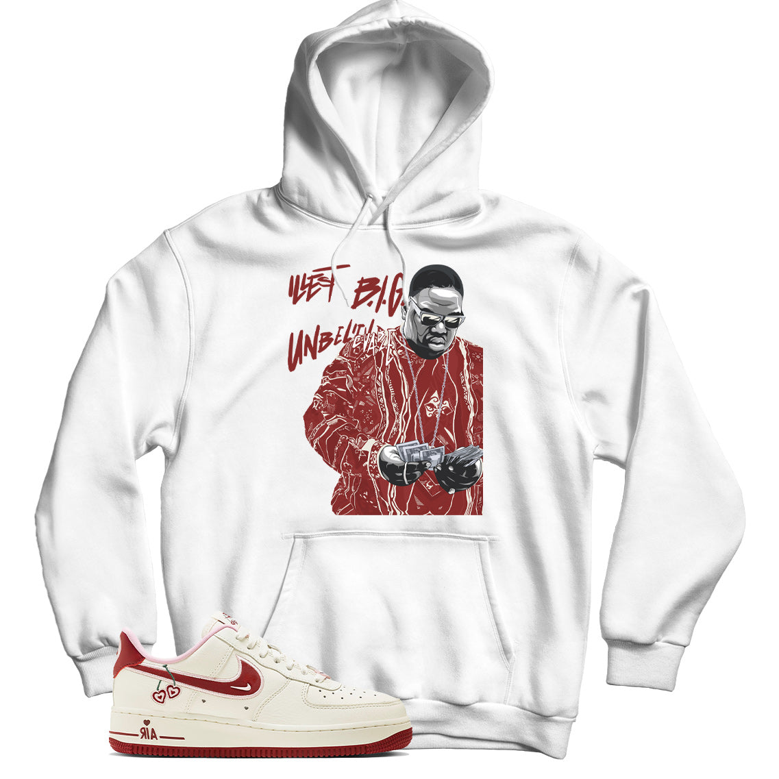 Air Force 1 Low Valentine's Day Hoodie