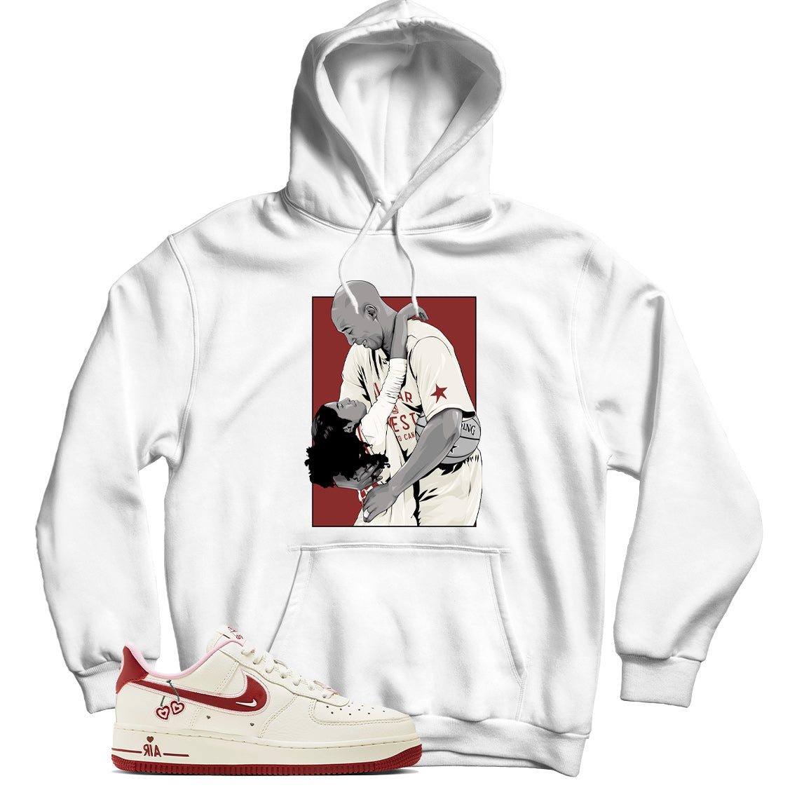 Air Force 1 Low Valentine's Day Hoodie