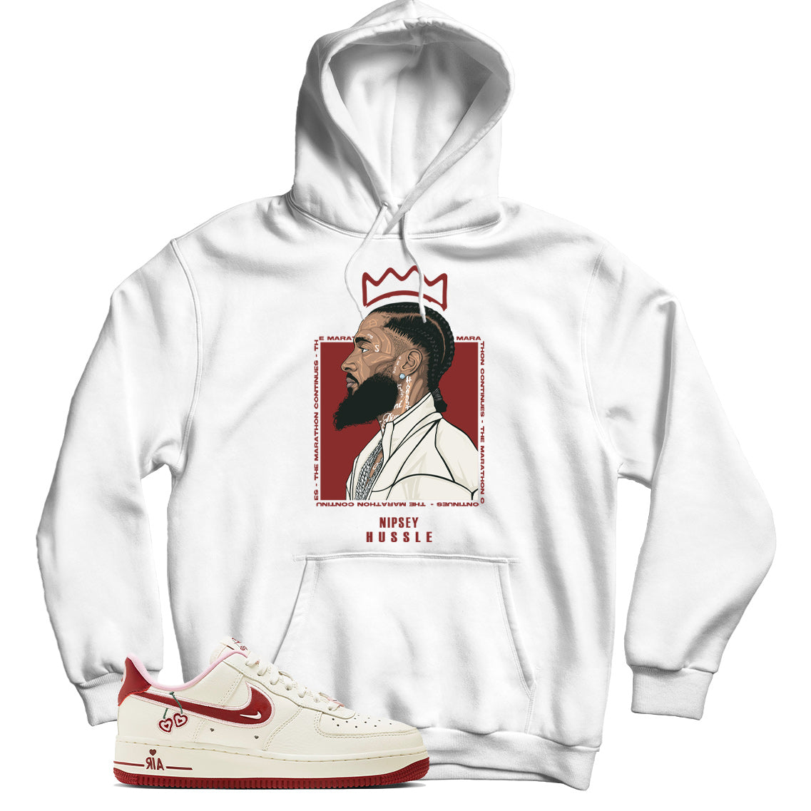 Air Force 1 Low Valentine's Day Hoodie