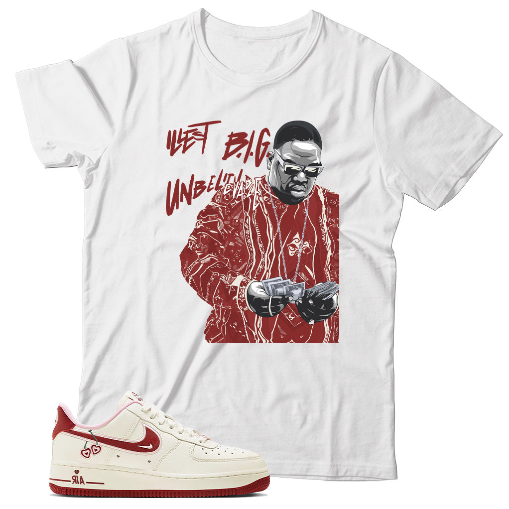 Air Force 1 Low Valentine's Day shirt