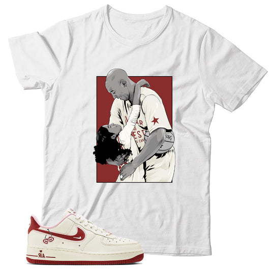 Air Force 1 Low Valentine's Day shirt