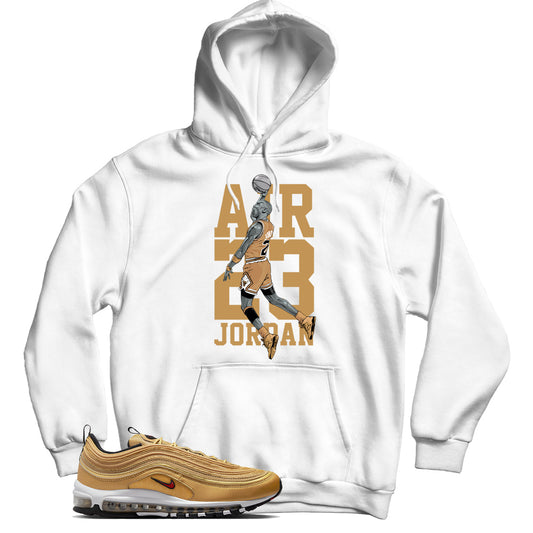 Hoodie Match Air Max 97 Gold Bullet