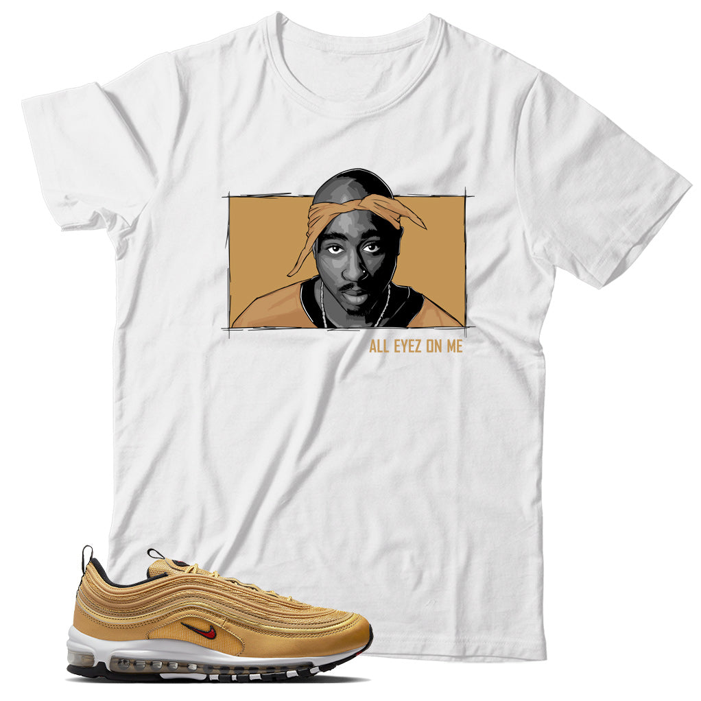 T-Shirt Match Air Max 97 Gold Bullet