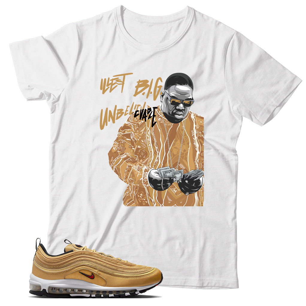 Air Max 97 Gold Bullet shirt