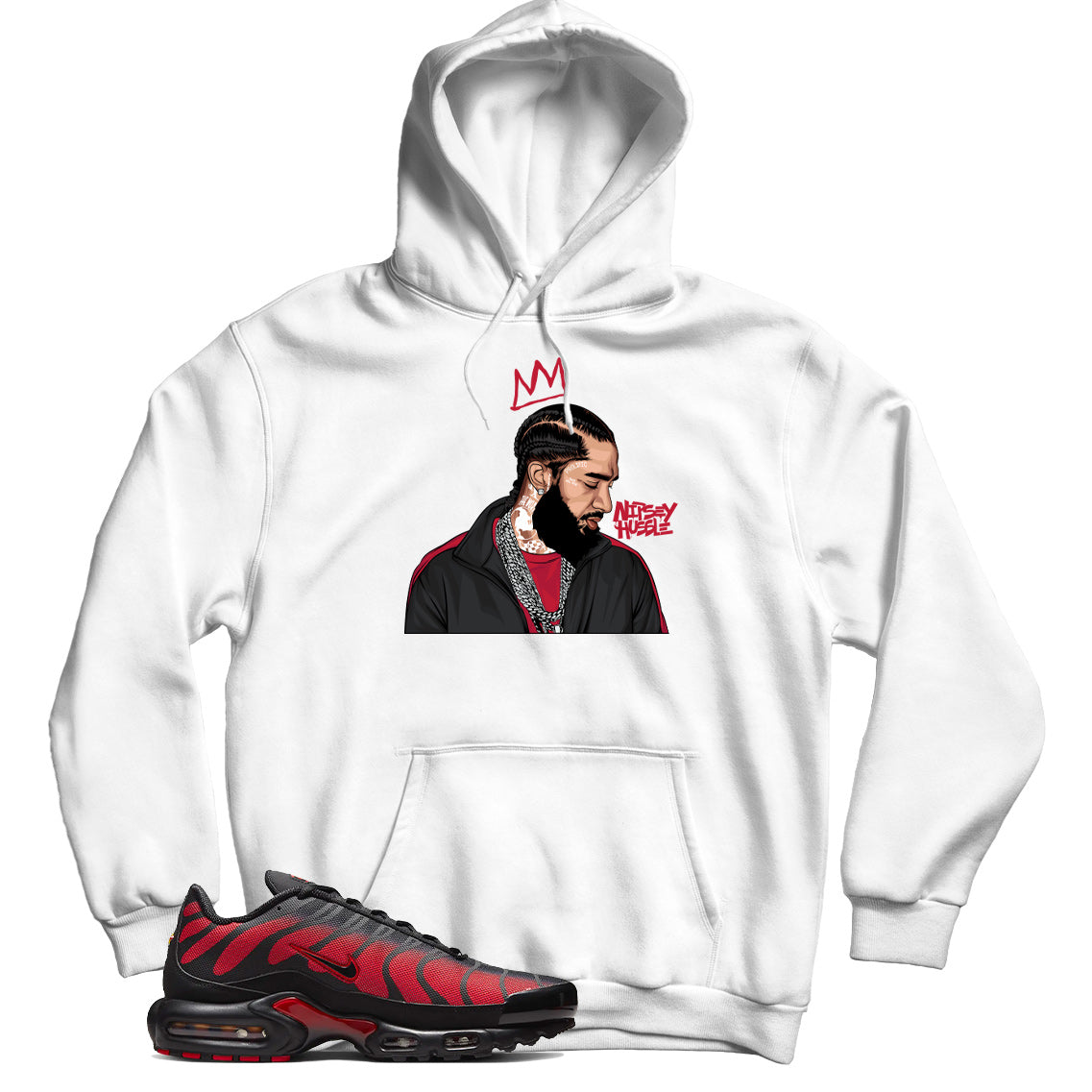 Air Max Bred Reflective hoodie