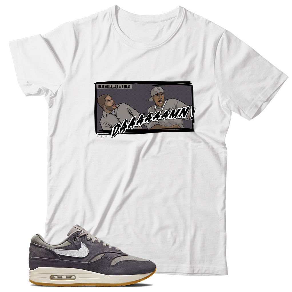 Air Max 1 Crepe Soft Grey shirt