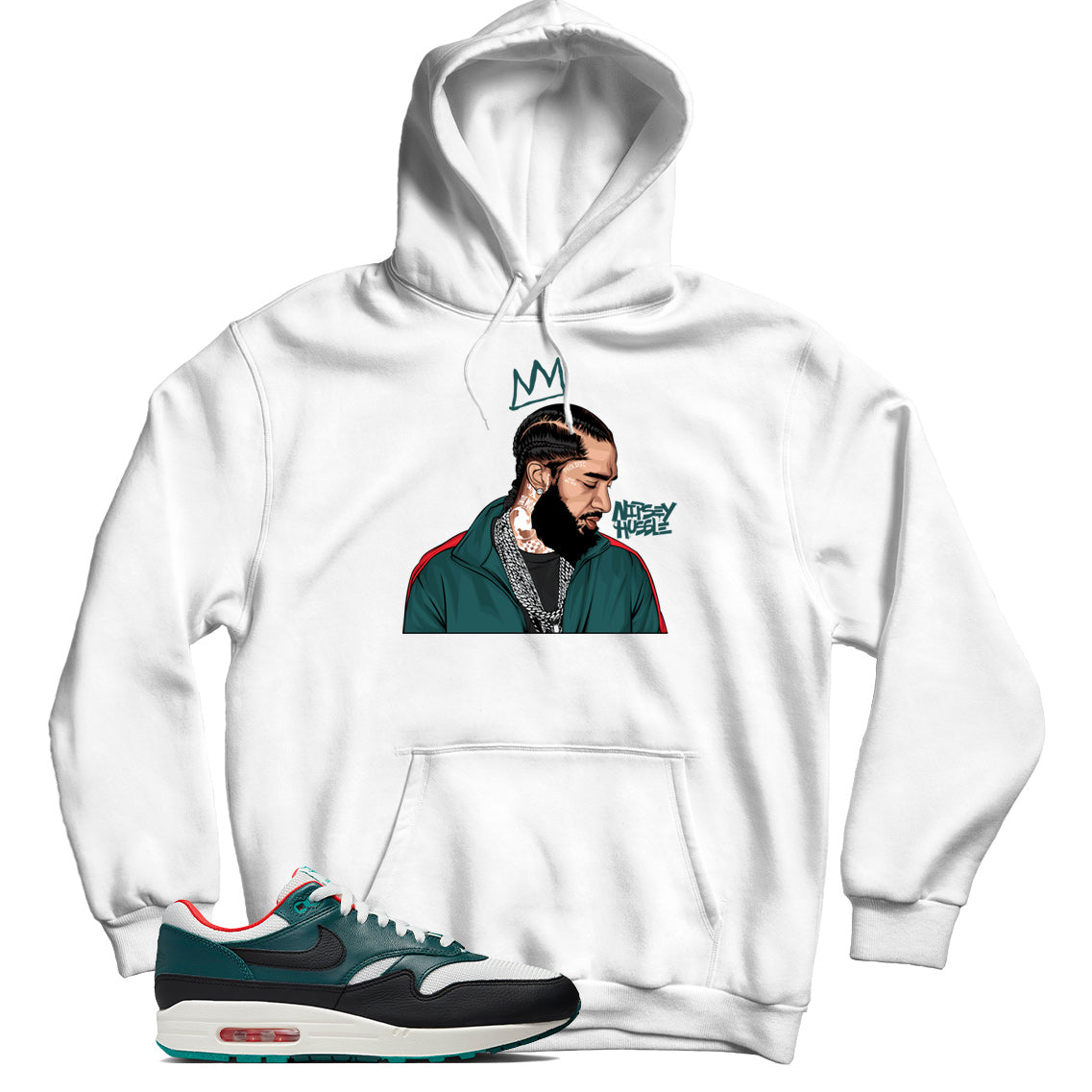 LeBron James x Nike Air Max 1 Liverpool hoodie