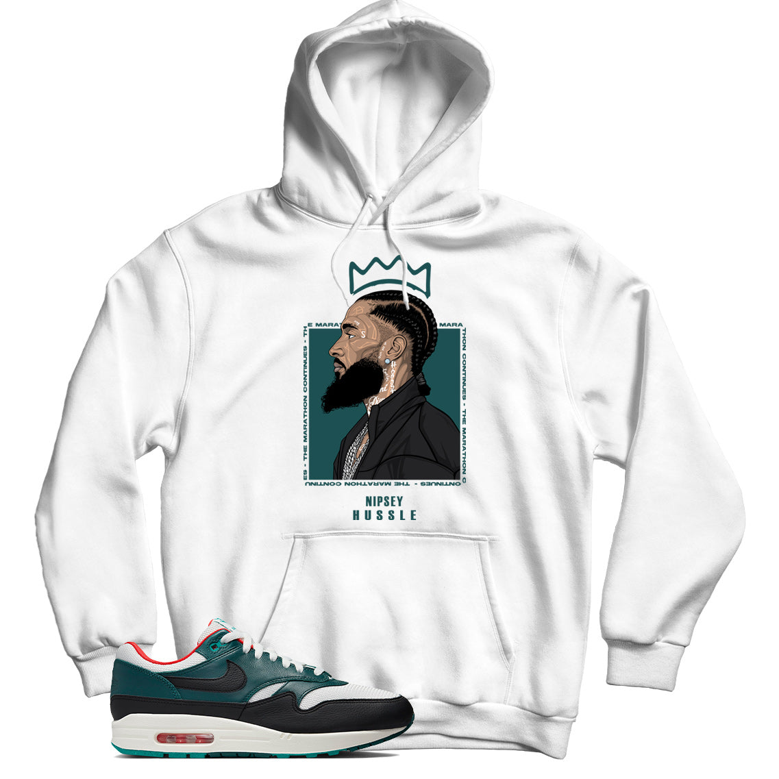 LeBron James x Nike Air Max 1 Liverpool hoodie