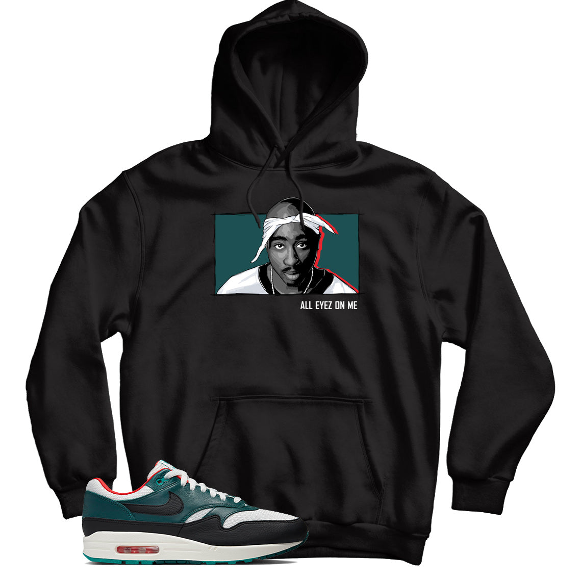 Hoodie Match Nike Air Max 1 LeBron James Liverpool