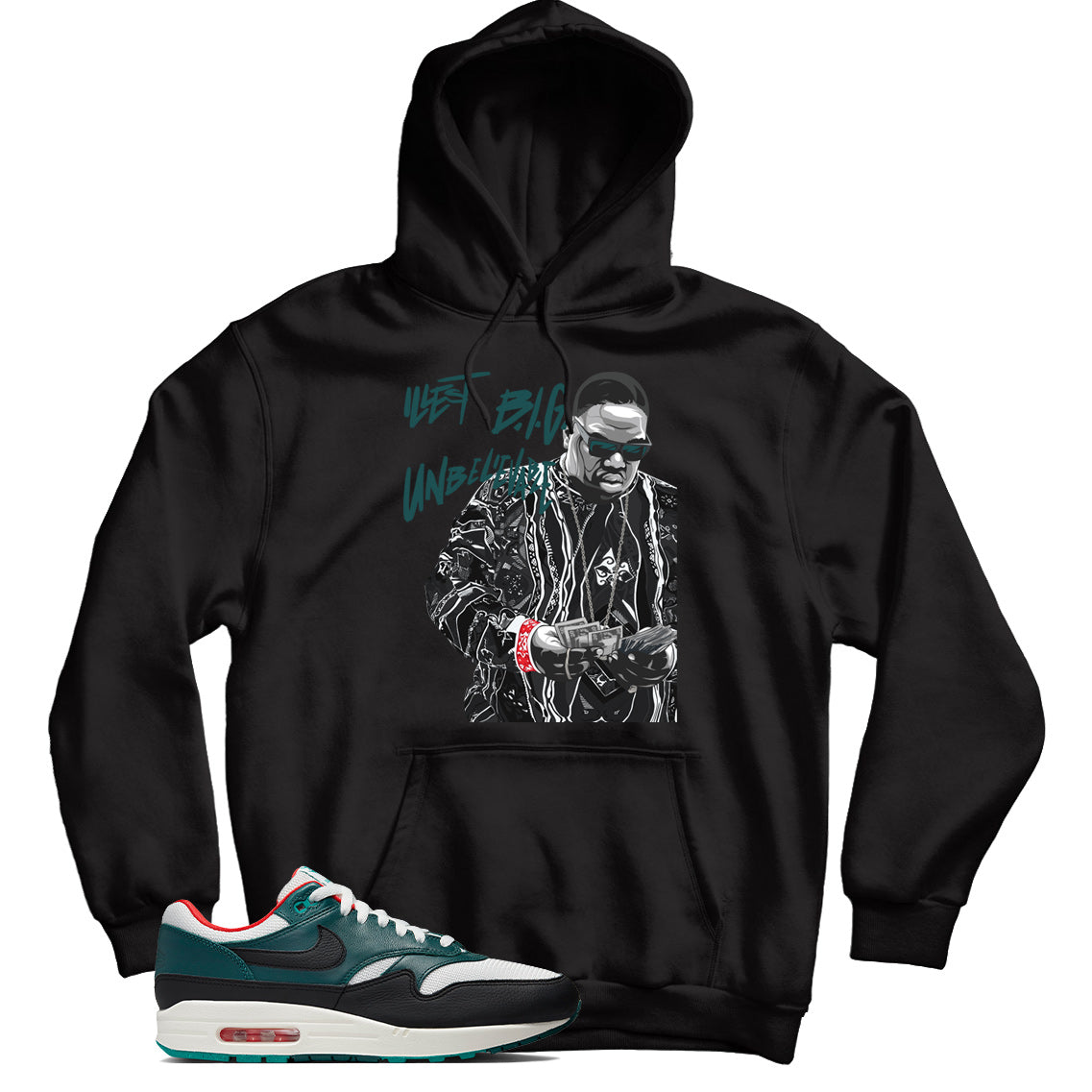 Nike Air Max 1 LeBron James Liverpool hoodie