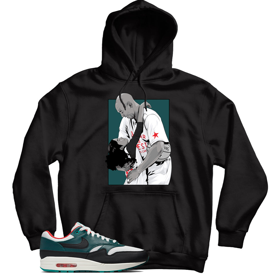 Air Max 1 LeBron James Liverpool hoodie