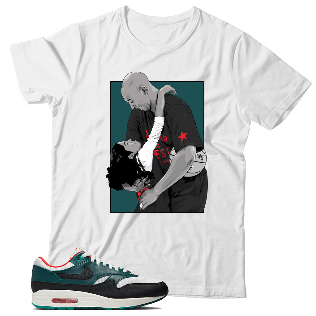 Air Max 1 LeBron James Liverpool shirt