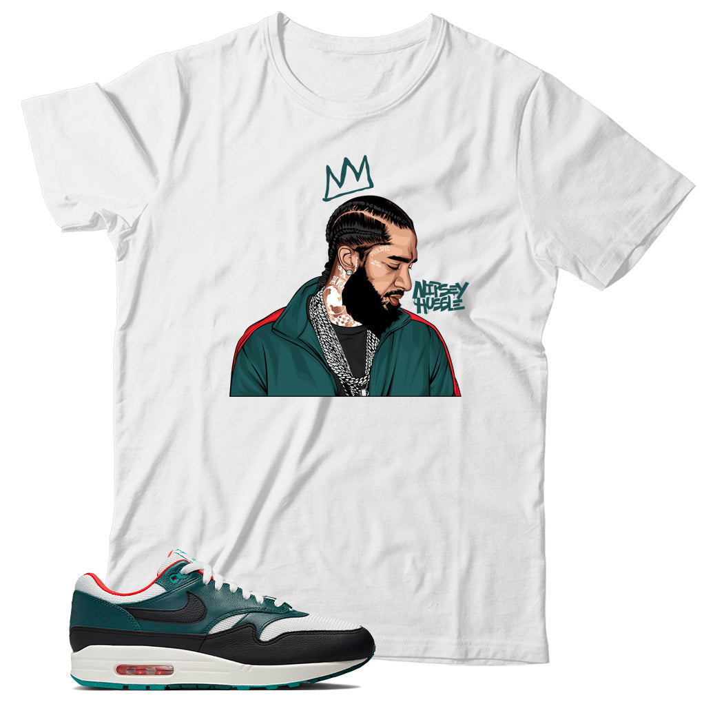 LeBron James x Nike Air Max 1 Liverpool shirt