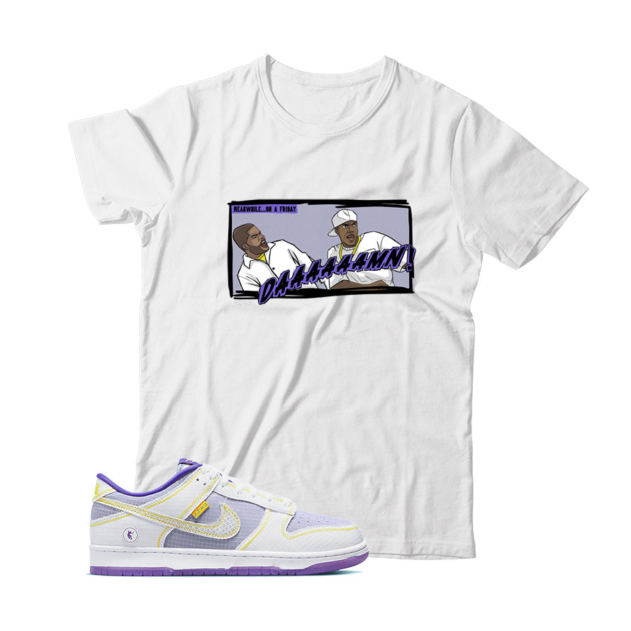 Dunk Low Passport Court Purple shirt