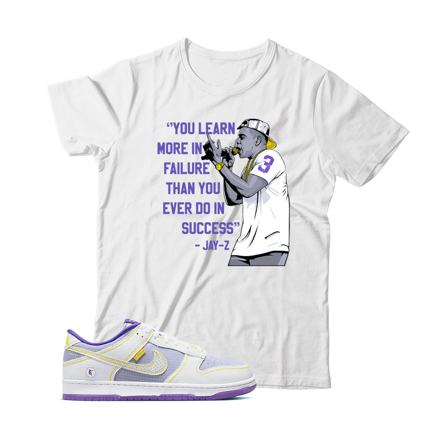 Dunk Low Court Purple shirt