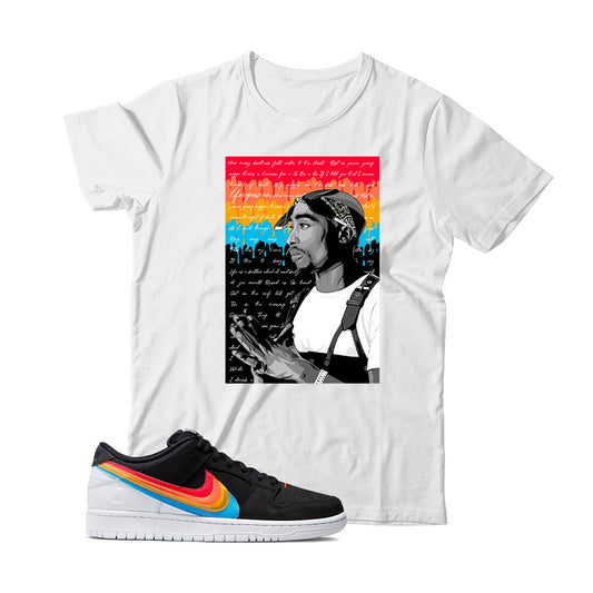 2P(2) T-Shirt Match Nike Dunk Low Polaroid