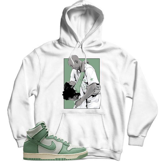 Dunk High 1985 Enamel Green hoodie