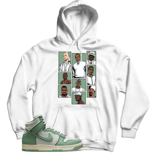 Dunk High Enamel Green hoodie