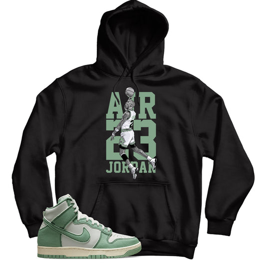 Dunk High Enamel Green hoodie