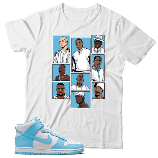 Blue Chill dunks shirt