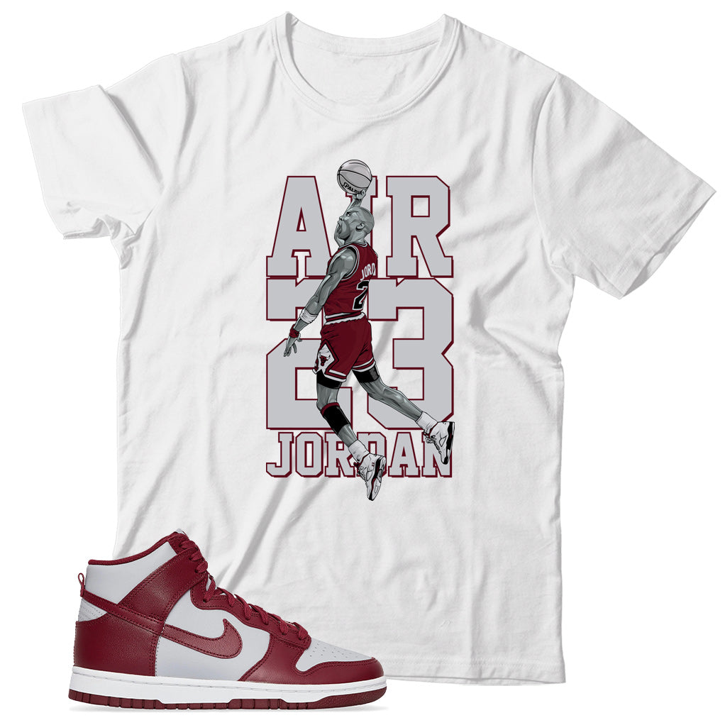 Beetroot Dunks shirt