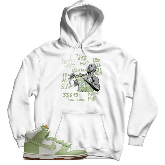 Dunk High Swoosh Honeydew hoodie