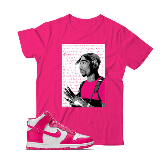 Nike Dunk High Pink Prime shirt