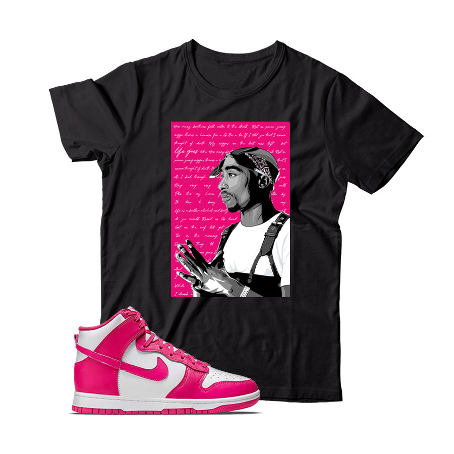 Nike Dunk High Pink Prime shirt