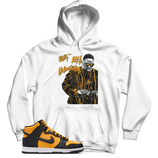 Dunk High Reverse Goldenrod hoodie