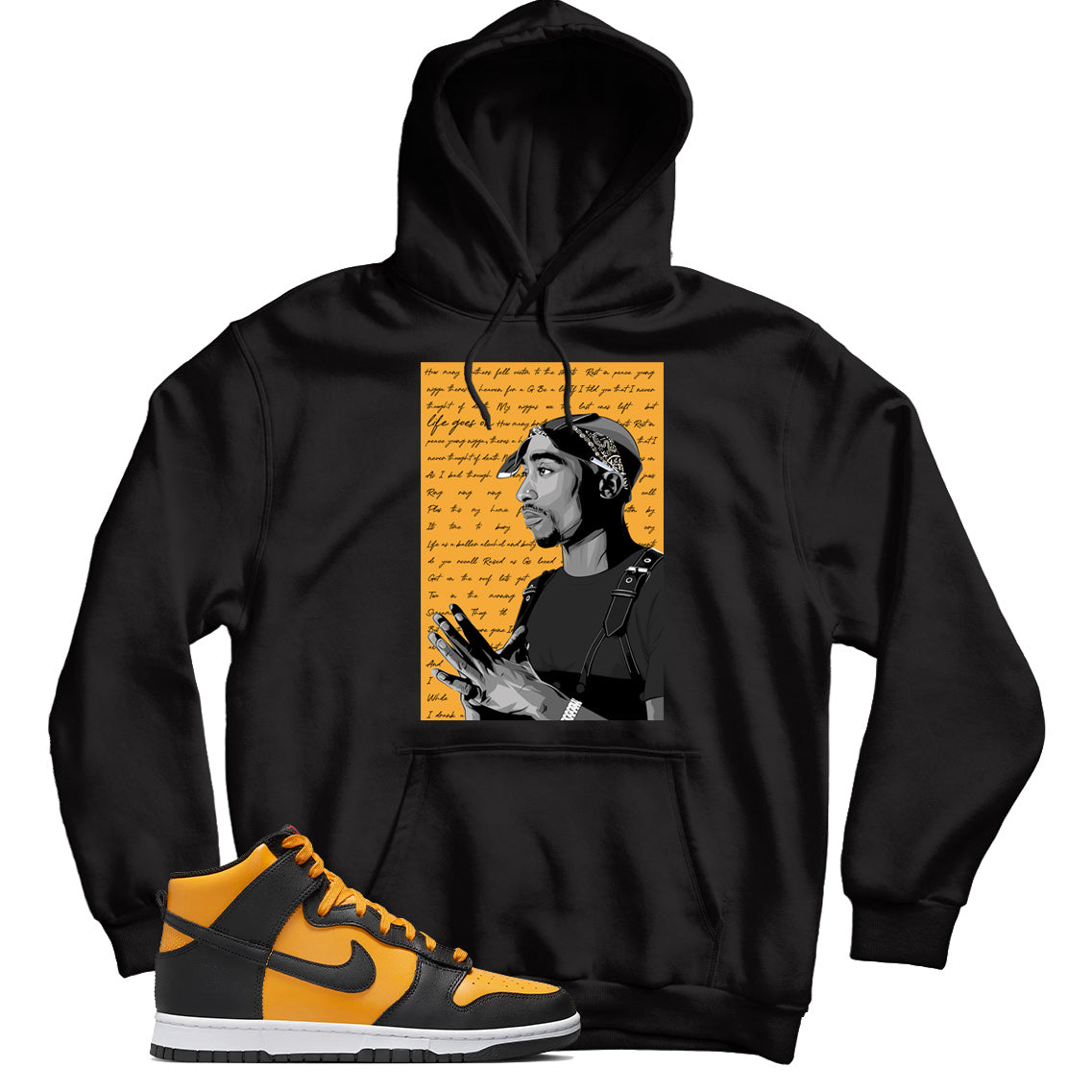 Dunk High Bruce Lee hoodie